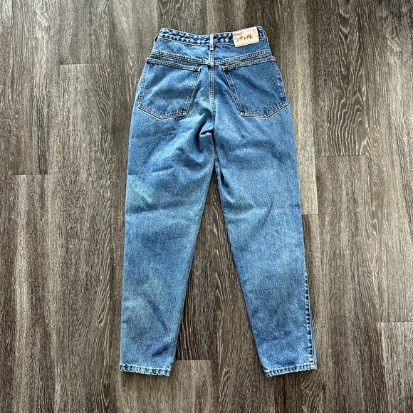 Vintage Marithé + François Girbaud 90s High Rise Tapered Jeans Size 7/8 USA Made - Picture 9 of 16